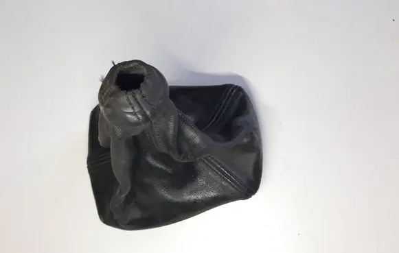 Gear lever shifter trim leather/knob