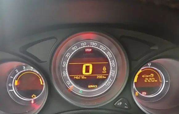 Citroen C4 II Speedometer (instrument cluster) 96657314XT IMPRK1457797