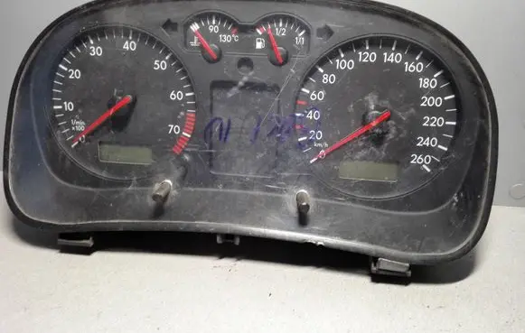 Volkswagen Golf IV Speedometer (instrument cluster) 1J0920801B 0263618005