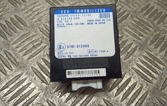 Toyota Corolla E120 E130 Immobilizer control unit/module 89780-12140