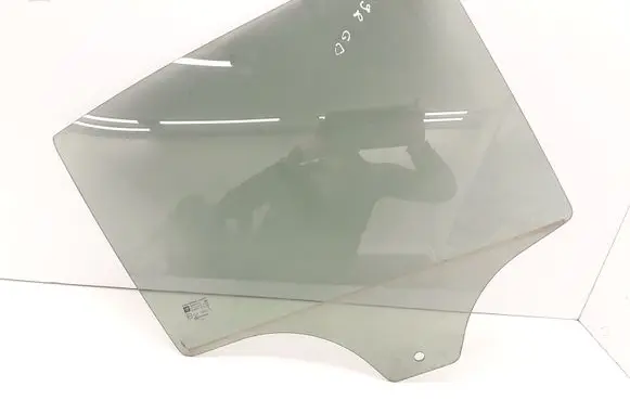 Opel Corsa D Rear door window glass 43R000010 DOT249 AS3