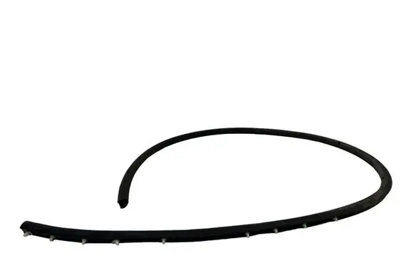 Rubber seal rear door