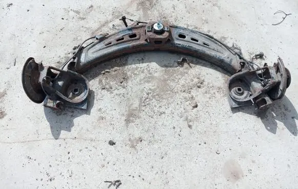 Rear axle beam