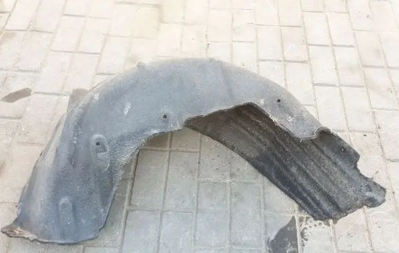 Toyota Avensis T250 Rear arch fender liner splash guards
