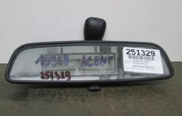 Hyundai Accent Rear view mirror (interior)