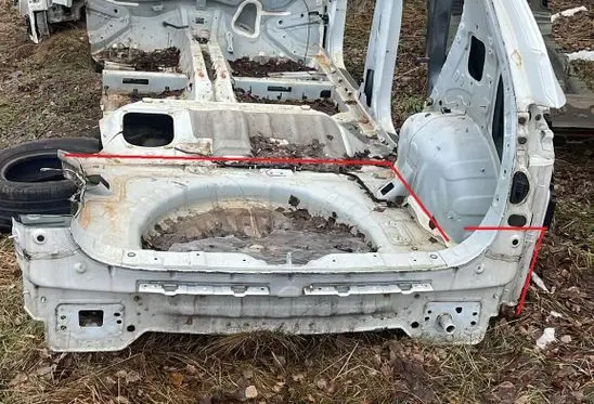 KIA Sportage Rear bodywork 