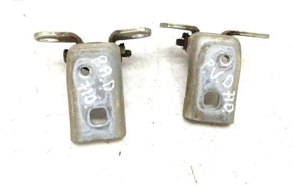 Front door hinge set