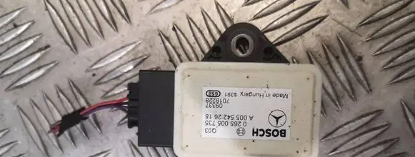 Mercedes-Benz E W212 ESP acceleration yaw rate sensor a0055422618