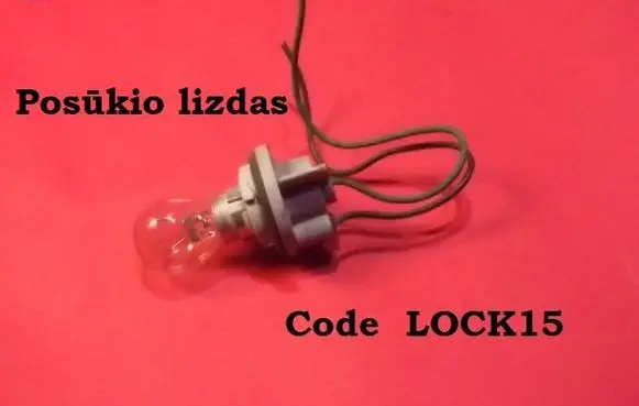 Front indicator light