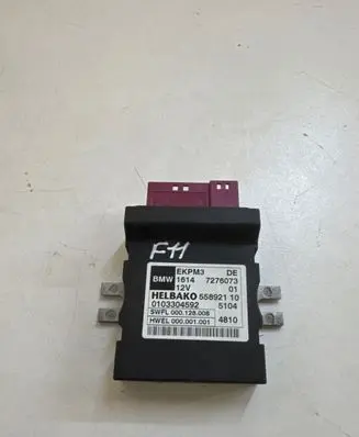 BMW 5 F10 F11 Fuel injection pump control unit/module 7276073 55892110 0103304592