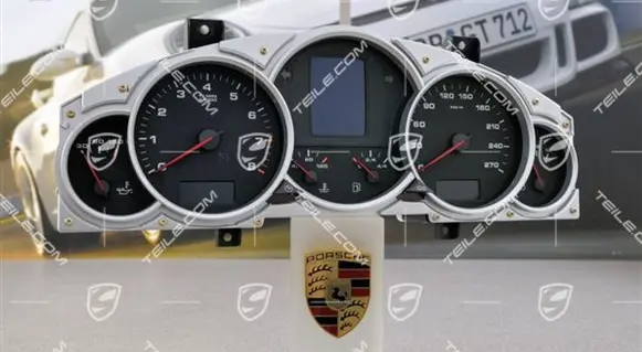 Porsche Cayenne (9PA) Speedometer (instrument cluster) 95564121401