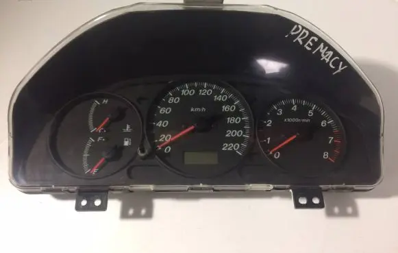 Mazda Premacy Speedometer (instrument cluster) WGCB80