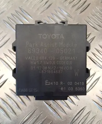 Toyota Avensis T270 Parking PDC control unit/module 8934005021 0831604687 4E0604120