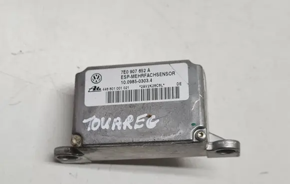 Volkswagen Touareg I ESP (stability system) control unit 7E0907652A 448801001021