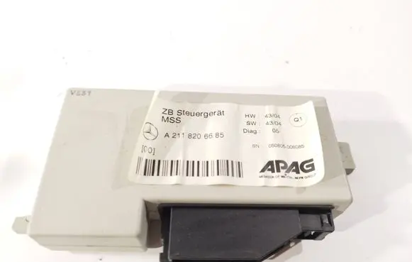 Mercedes-Benz C W203 Other control units/modules A2118206685