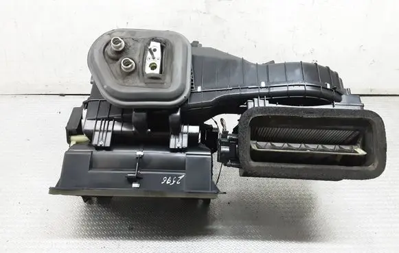 Interior heater climate box assembly