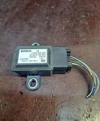 BMW X5 E53 ESP acceleration yaw rate sensor 0265005248 34526753694 0020099