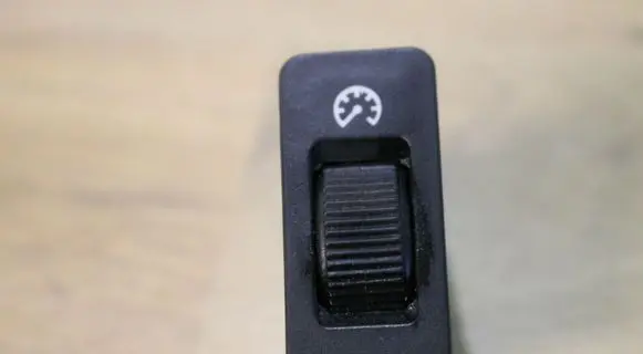 Panel lighting control switch