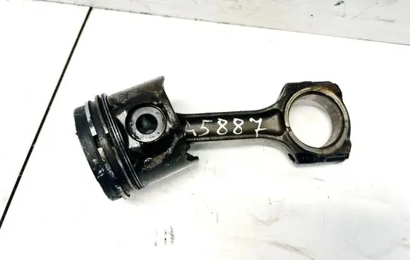 Piston with connecting rod