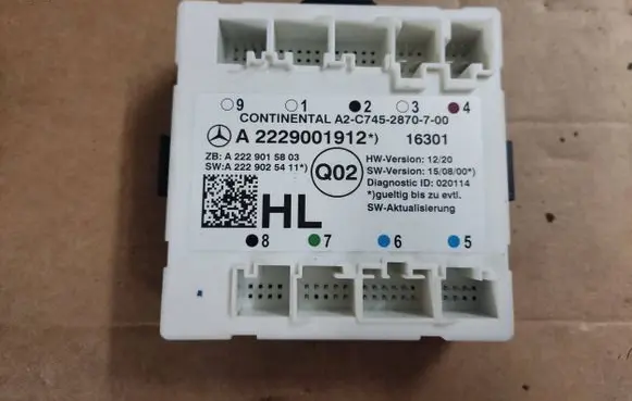 Mercedes-Benz C W205 Door control unit/module A2229001912 A2229015803 A222900