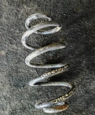 Nissan Juke I F15 Rear coil spring