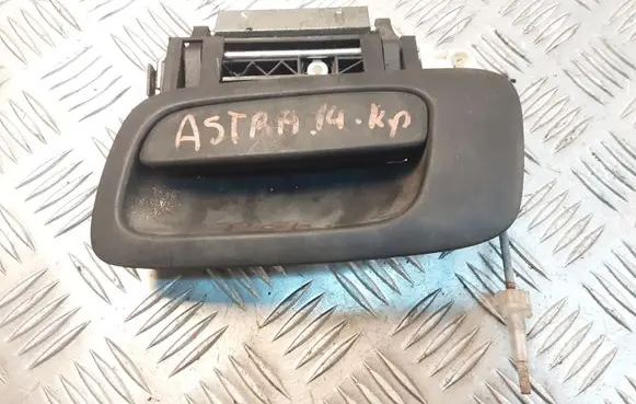 Opel Astra G Front door exterior handle 712
