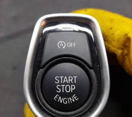 Engine start stop button switch