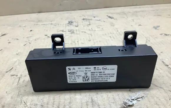 Peugeot 508 Bluetooth control unit module 9805727380