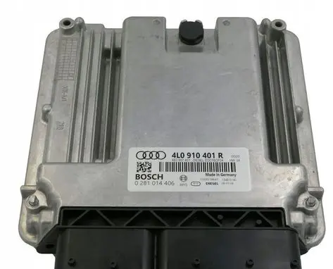Audi Q7 4L Engine control unit/module 0281014406