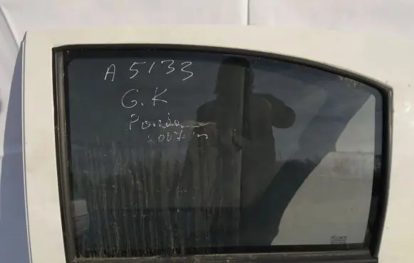 Fiat Panda II Rear door window glass