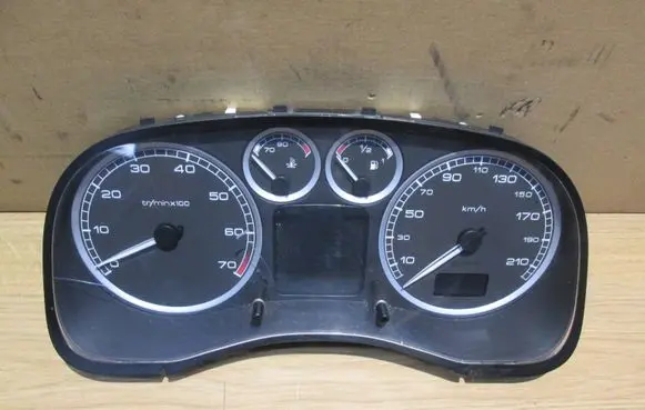 Peugeot 307 Speedometer (instrument cluster) 9655476380 216785015A NS5855634