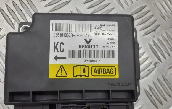 Renault Megane III Airbag control unit/module 985101353R