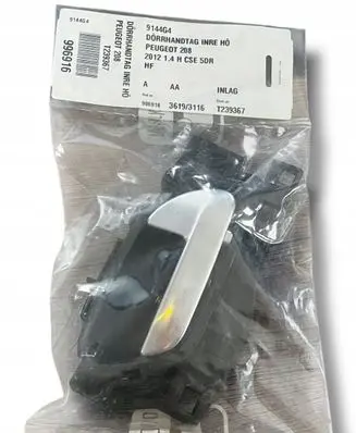 Peugeot 208 Front door interior handle 96605253VV