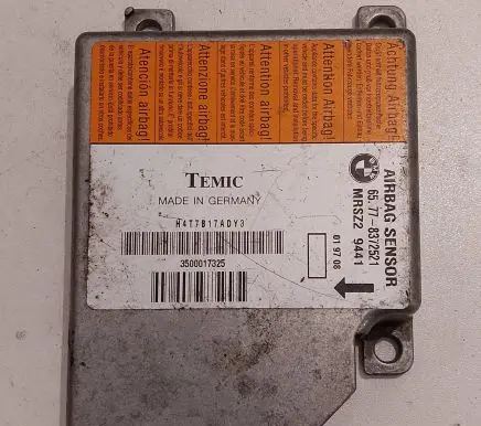 BMW 5 E39 Airbag control unit/module 65778372521 MRSZ29441 019708