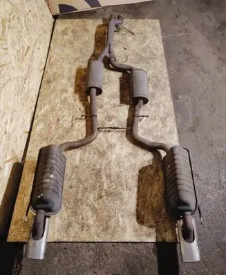 Mercedes-Benz S W220 Double Muffler 2204911000