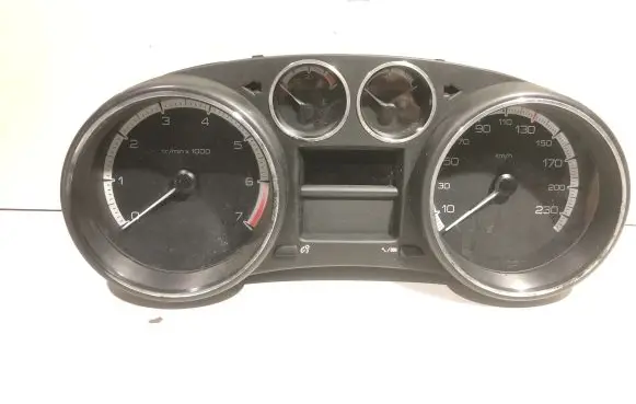 Peugeot 308 Speedometer (instrument cluster) 9665107380