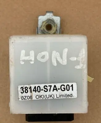 Honda Stream Window wiper relay 38140S7AG01 0Z06