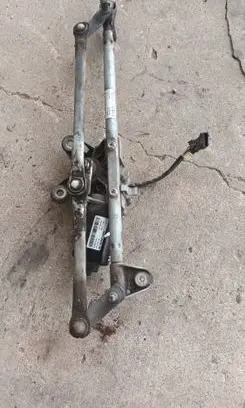 Opel Vectra C Front wiper linkage and motor 93185526 0011004609120098