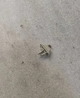 Sun visor clip/hook/bracket