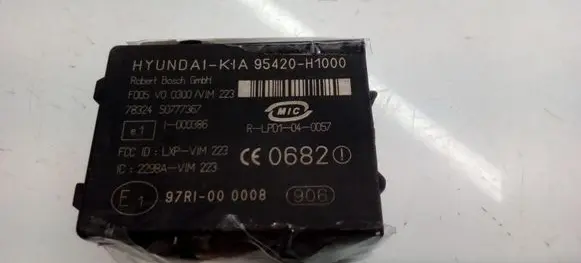 Immobilizer control unit/module