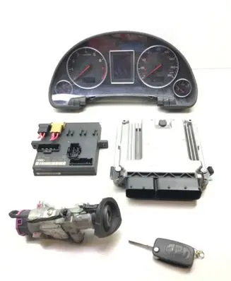 Engine ECU kit and lock set