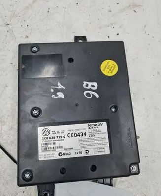 Volkswagen PASSAT B6 Bluetooth control unit module 3C0035729G