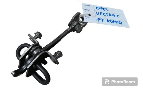 Opel Vectra C Rear door check strap stopper 09229751