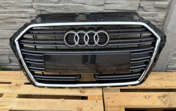 Audi A3 S3 8V Front bumper upper radiator grill 8V3853651AB