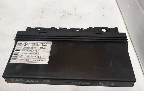 BMW 5 E60 E61 Comfort/convenience module 6135917606901 5WK49111D