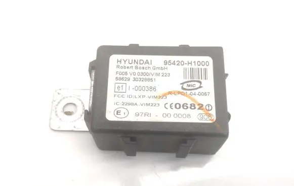 Hyundai Grandeur Immobilizer control unit/module 95420H1000