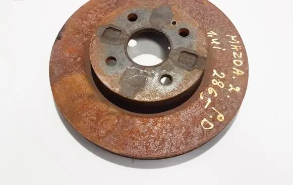Mazda 2 Front brake disc ventiliuojamas