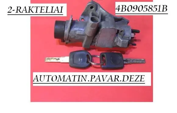 Volkswagen PASSAT B5 Ignition lock 4B0905851B