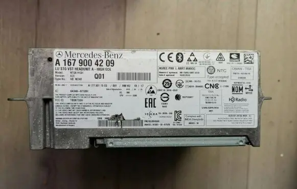 Mercedes-Benz EQC GPS navigation control unit/module A1679004209