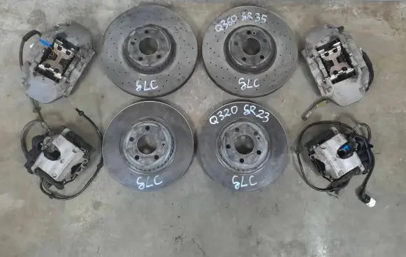 Mercedes-Benz GLC C253 Brake discs and calipers set 